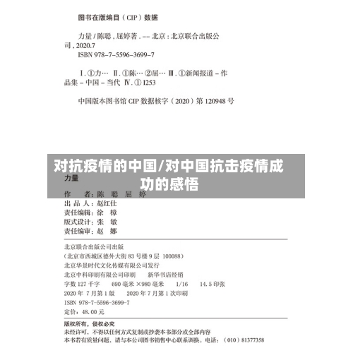 对抗疫情的中国/对中国抗击疫情成功的感悟